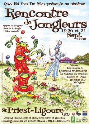 2008 Rencontre de Jongleurs - St Priest Ligoure