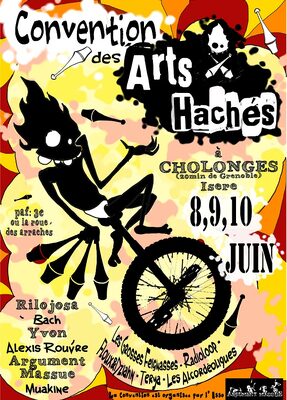 2012 affiche arts haches