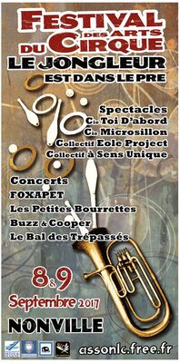 2017 affiche jongleur est dans le pre